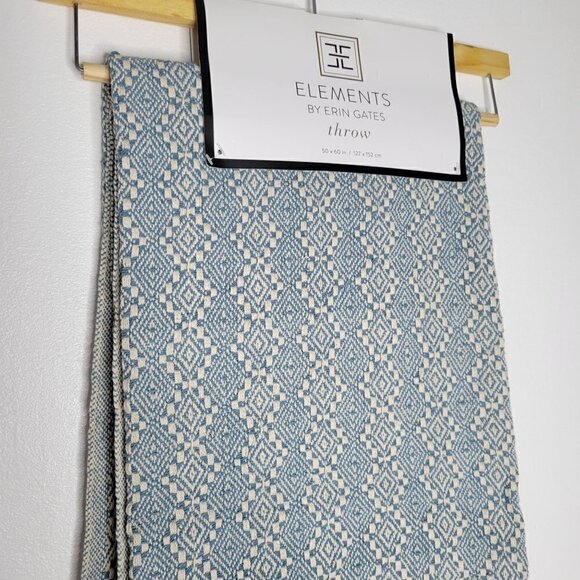 Cotton Blend Boho Aztec Print Throw O/S - Picture 1 of 13